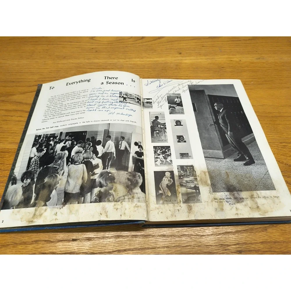 1966 Shawnee Oklahoma Highschool Yearbook‎